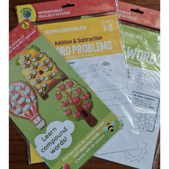 3 NEW Teaching Tree Packs Gr 1-3 - Picture 1 of 5
